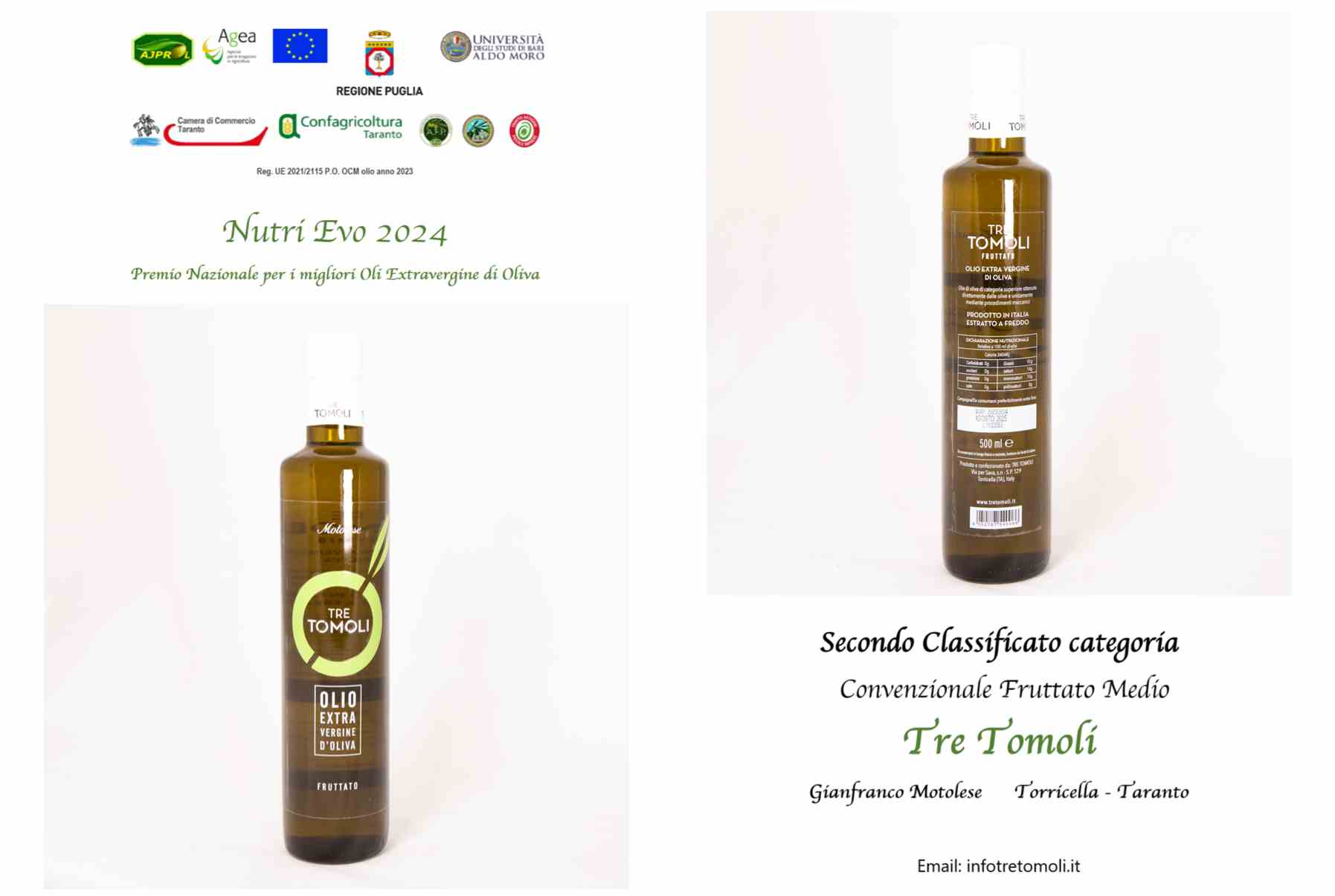 Premiazione Nutrievo 2024